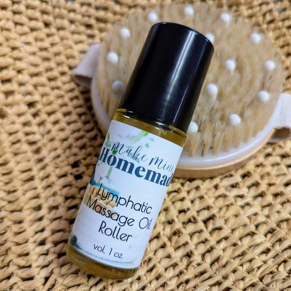 Lymphatic Massage Oil Roller