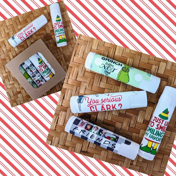 Fun Holiday Lip Balm