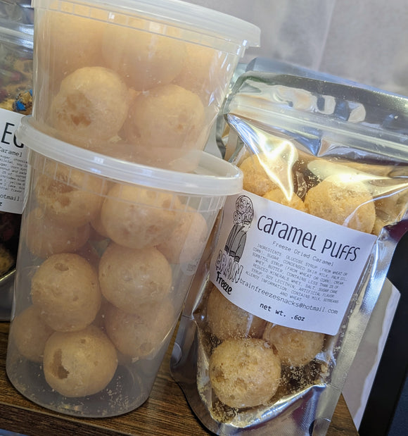 Caramel Puffs aka Freeze Dried Soft Caramel