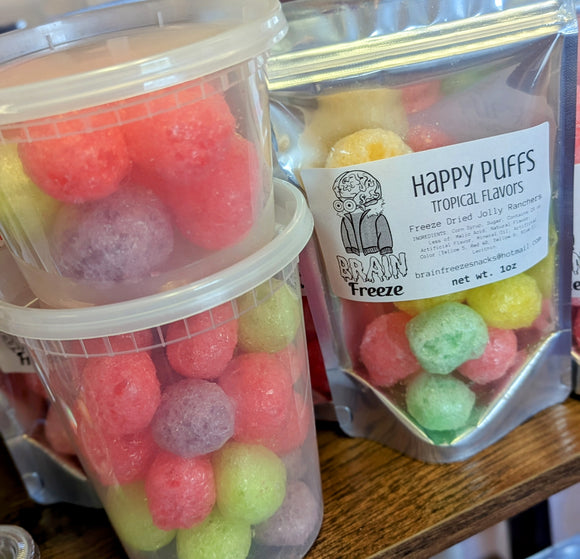 Happy Puffs aka Freeze-Dried Jolly Ranchers