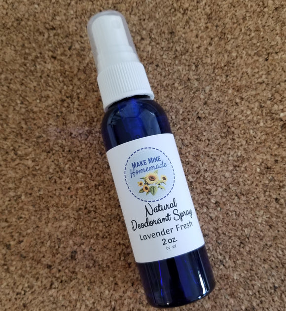 Natural Deodorant Spray